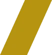 A wide golden-yellow diagonal stripe runs from the bottom left to the top right across a light gray background.